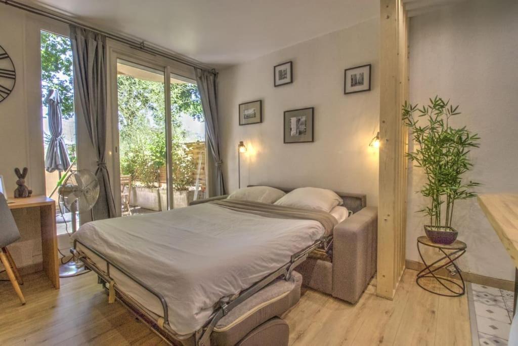 Studio Parking Terrasse Fibre Тулуза Екстериор снимка